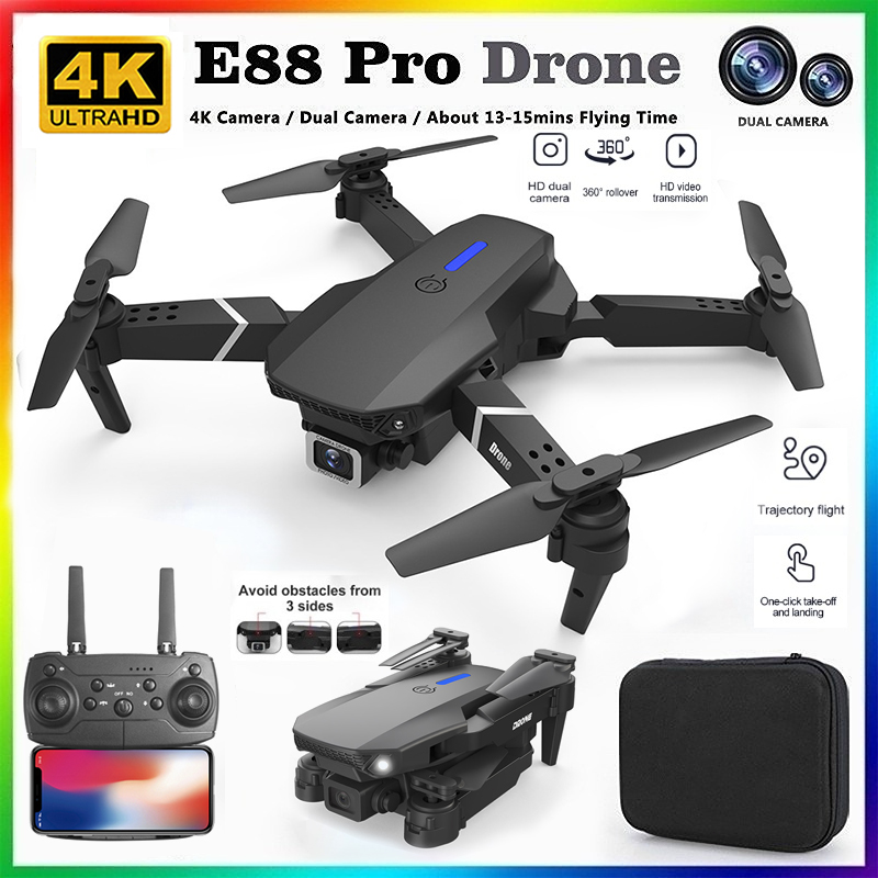 Drone Camera Night Vision - 2026 NEU E88 Professionelle HD 4K