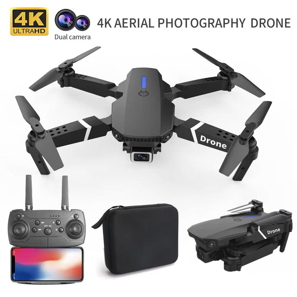Drone Camera Wide Angle - Professionelle Drohne E88 4k Weitwinkel-HD-Kamera WiFi