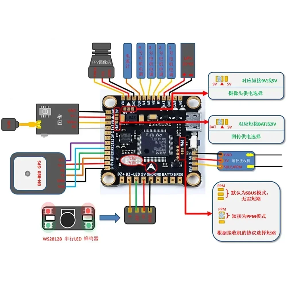 F4V3S F4 V3S Plus FC Flugcontr – Betaflight Fc F4 Bewertung und Preis